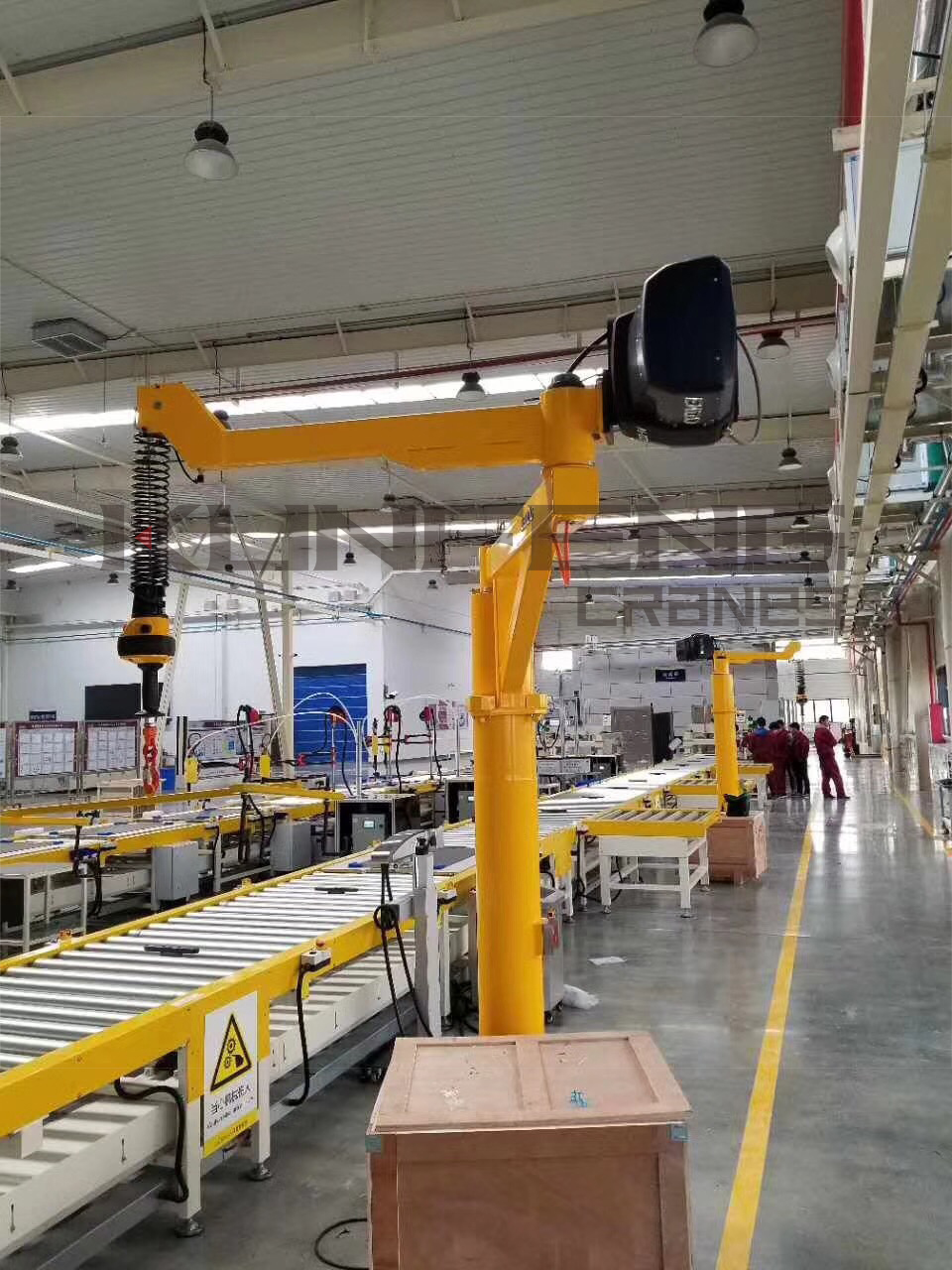 智能折臂起重机 智能起重机 无人起重机